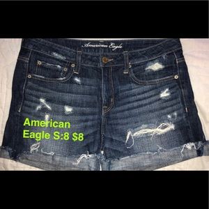 American Eagle size 8 jean shorts